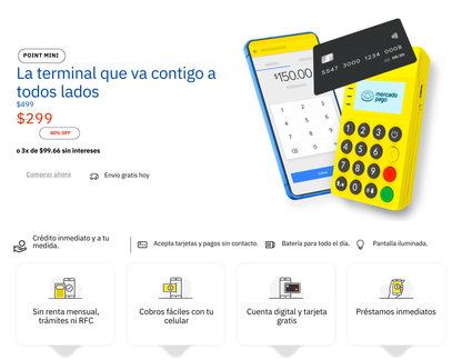 Terminal Point Mini + Publicidad gratis